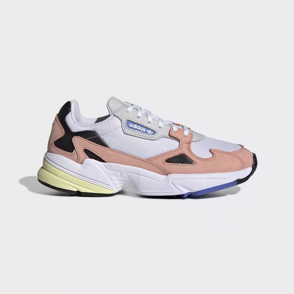 Adidas Falcon Tenis Blancos Para Mujer (MX-10490)